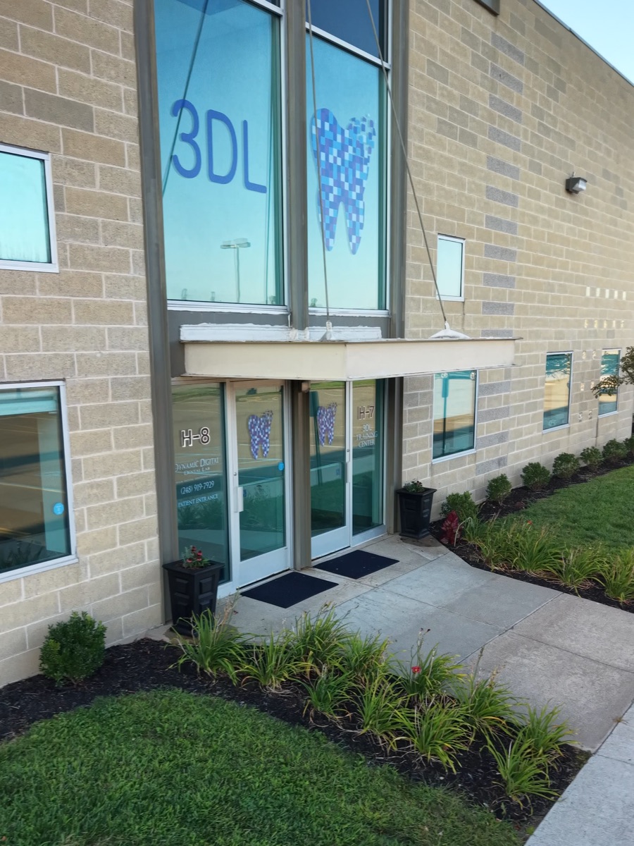 3DL lab entrance, Wixom MI — poster frame of the entrance video