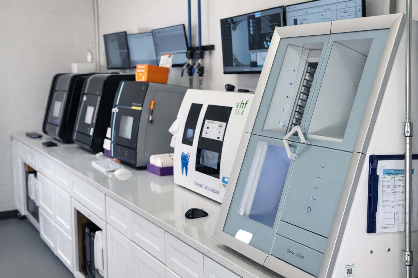 Inside 3DL — digital milling lab, Wixom MI