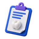 Prescription clipboard with a crown