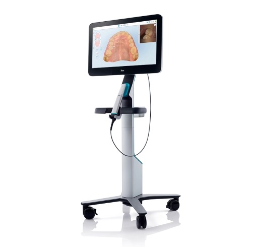 iTero Lumina intraoral scanner — full cart with wand