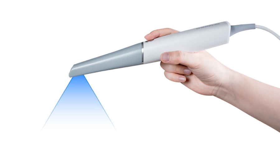 Shining 3D Aoralscan Lync intraoral scanner with deep scan beam